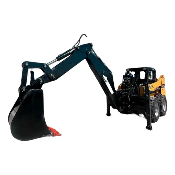 Brazo Excavadora Articulado Para Bobcat O Minicargadora