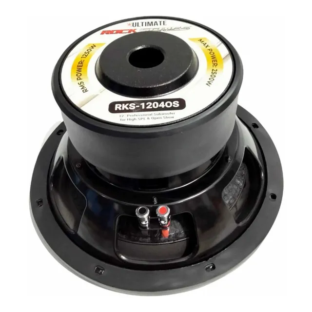 Rock Series Woofer 12 Doble Bobina 2500 Watts Ultimate