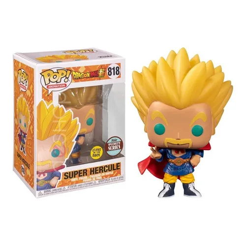 Funko Pop Dragon Ball Hercule Super Saiyan Glow Specialty