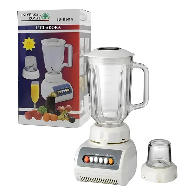 Licuadora Universal Royal Iu-999a 1.5l 3 Accesorios