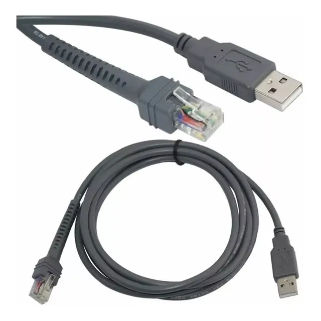 Cable Symbol Zebra Usb 5-metro Ls2208 Ls9208 Ls3578 Factura