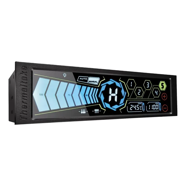 Controlador De Ventilador Thermaltake Comman Pantalla Táctil