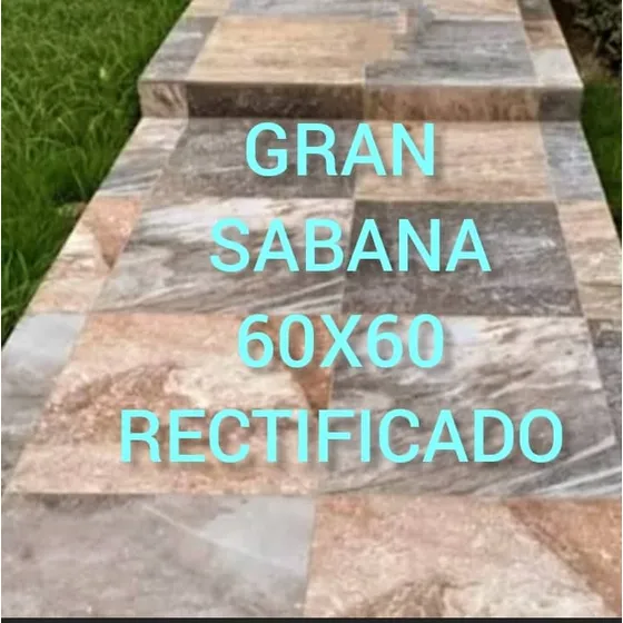 Cerámica Gran Sabana 60x60 Tipo Porcelanato.