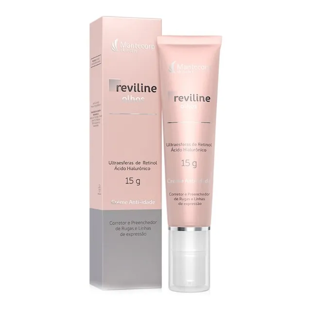 Creme Anti-idade Mantecorp Reviline Olhos 15g