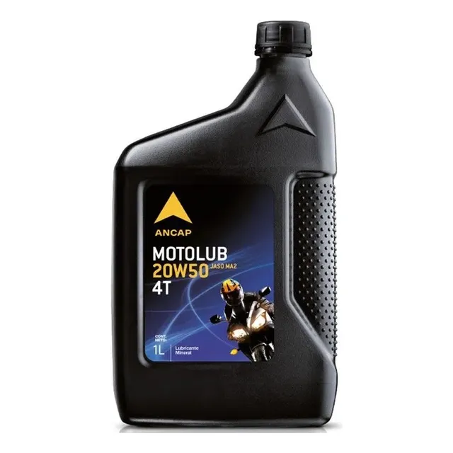Motolub 4 Tiempos 20w50 X 1 Litro Para Motos  Ancap - Blanis