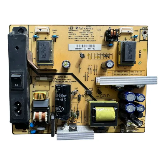 Placa Fonte Ph24m 3 Philco Shp2404a-101 Ph24m Lcd Ph24a
