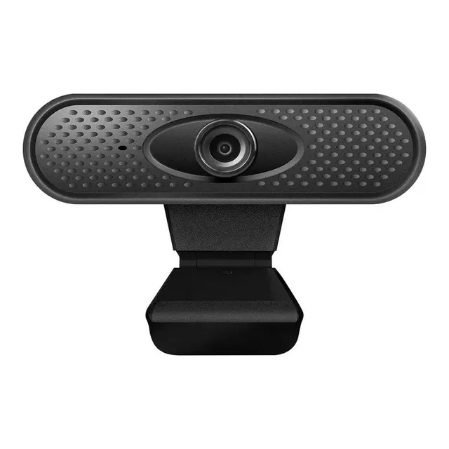 Camara Web Usb 720p Webcam Microfono Incorporado Color Negro