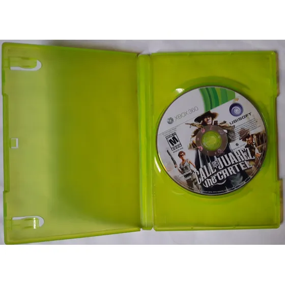 Jogo Call Of Juarez The Cartel Cd Original Xbox360 Sem Capa.