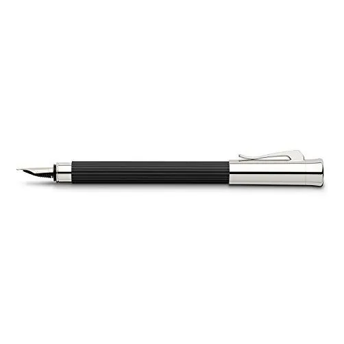 Pluma Estilográfica Faber Castell , Punta Media, Negro Tamis