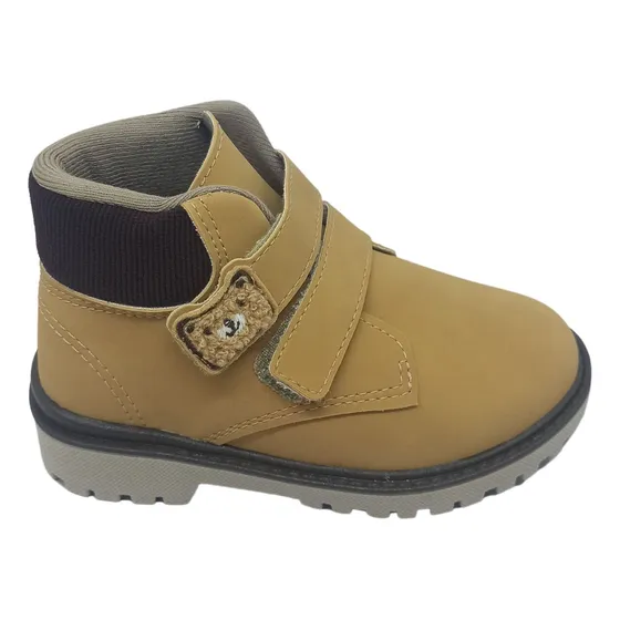 Bota Molekinho Menino Infantil Enfeite De Urso Casual