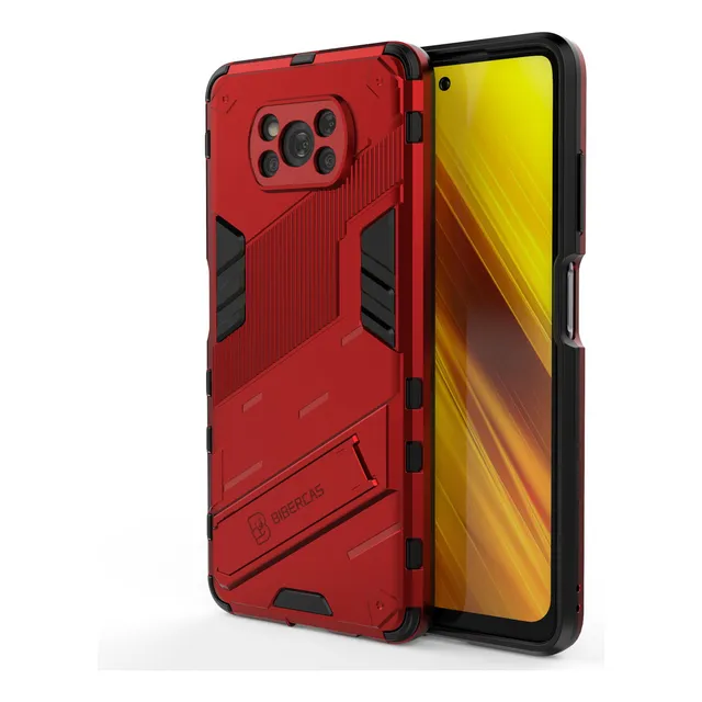 Case Uso Rudo Pengke Para Xiaomi Poco X3 Pro/nfc + Mica 9d