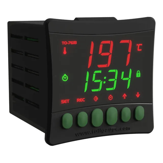 Controlador Digital Full Gauge To-761b/01 220v Para Hornos