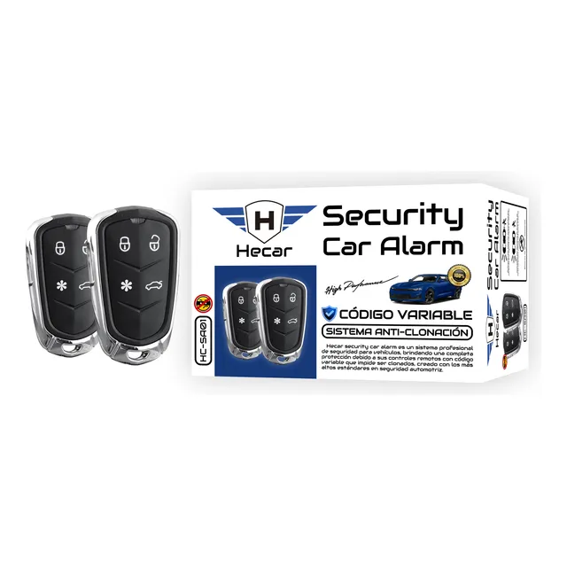 Alarma Auto Codigo Variable Alta Calidad