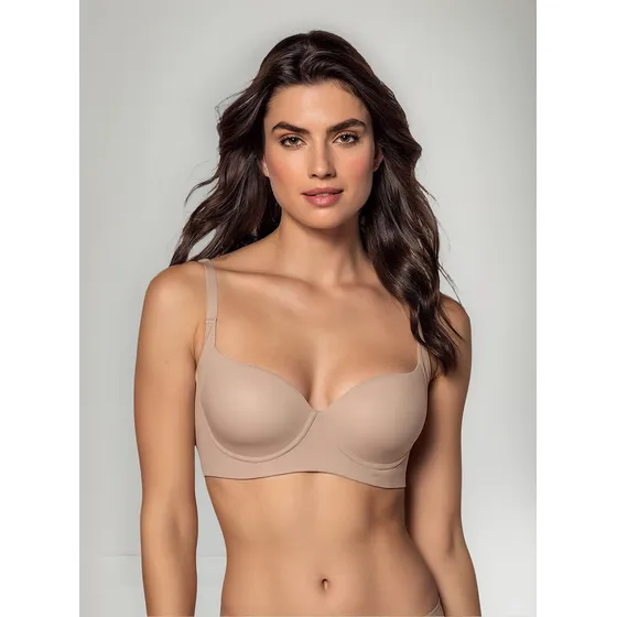 Leonisa Brasier Triangular Con Cubrimiento De Sisa Y Espalda