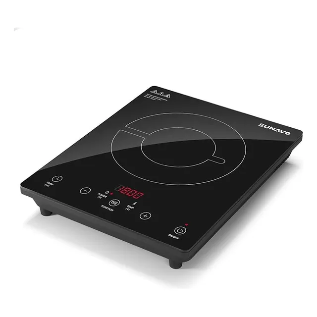 Sunavo Cocina De Inducción Portátil, Con Sensor De 1800w 