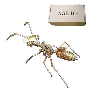 Quebra-cabeça De Metal De Inseto 3d Mindxplore, Modelo De Fo Quebra-cabeça De Metal De Inseto 3d Mindxplore, Modelo De Fo
