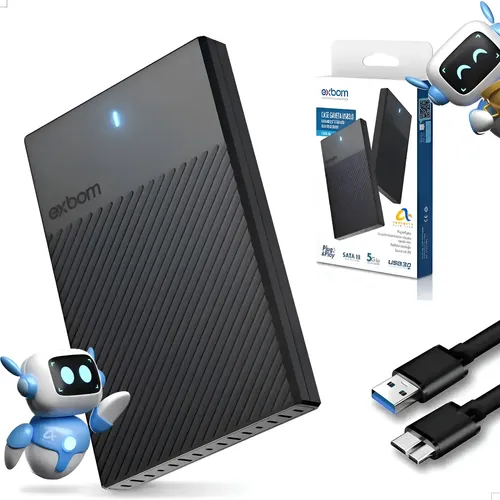 ポータブルSSD 1TB SSD Externo 1TB Netac ZX20 Azul USB-C Portátil Rápido e Eficiente