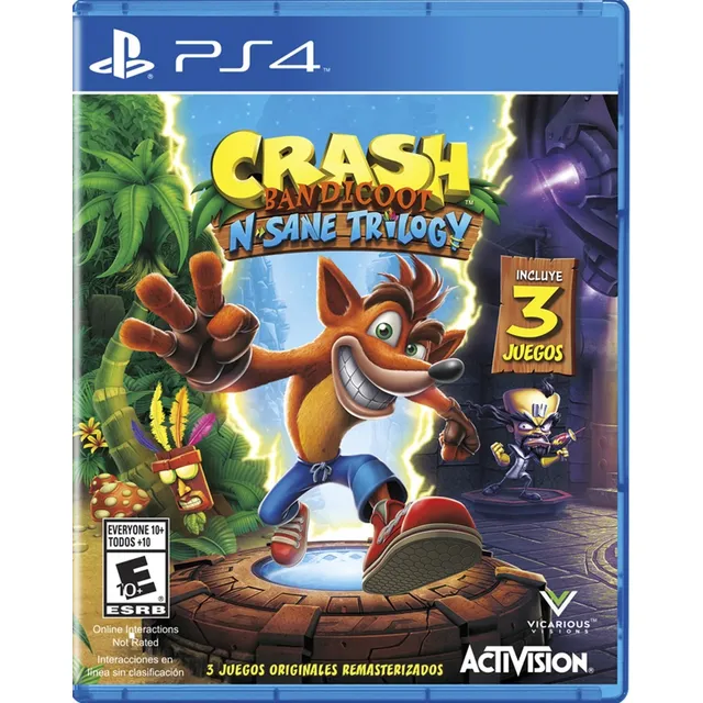 Crash Bandicoot N. Sane Trilogy Ps4