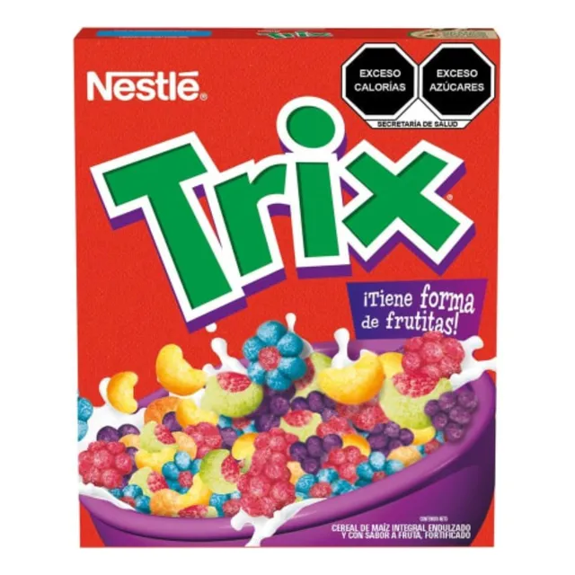 4 Pzas Cereal Nestlé Trix Sabor Frutas 230 G