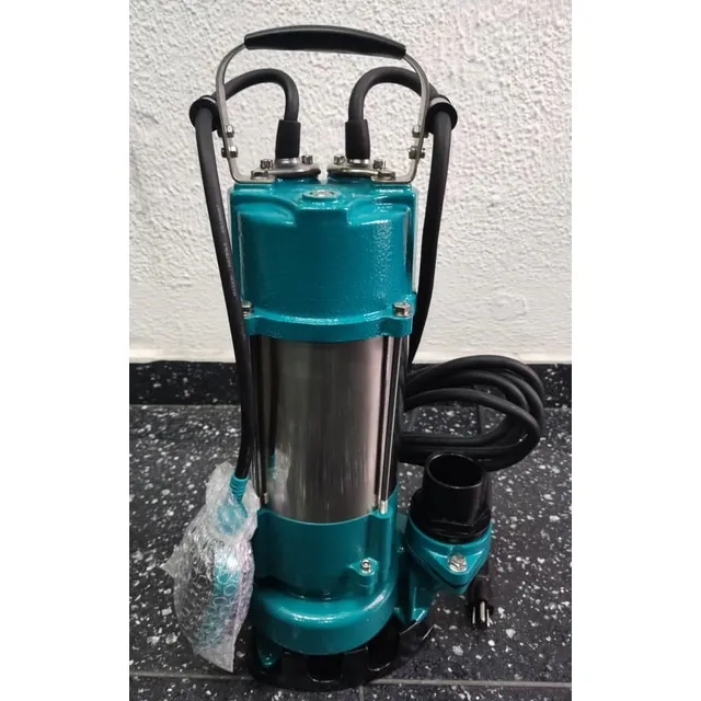 Bomba Sumergible Aguas Residuales Bajo Perfil 1 Hp Leo