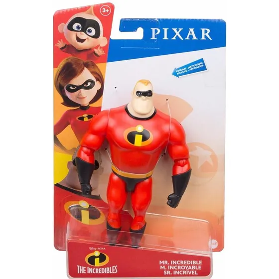 Pixar Figura  Mr. Increible 7  Gnx78
