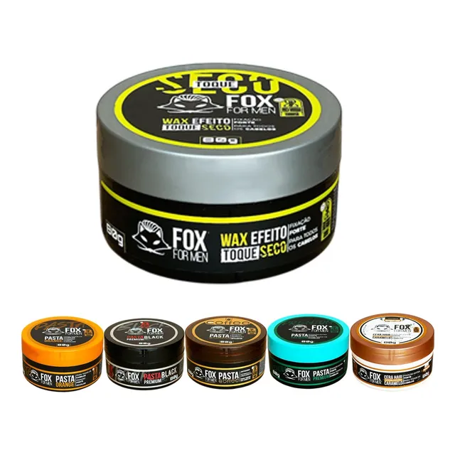 Toque Seco Fox For Men Efeito Seco Modeladora 80g Extra Fort