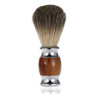Brocha De Afeitar Pure Badger Con Mango De Resina For Hombr Brocha De Afeitar Pure Badger Con Mango De Resina For Hombr