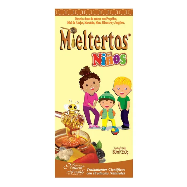 Mieltertos Niños - Jarabe Natural Tos 180 Ml