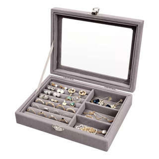20pz Organizador Estuche Joyero Alhajero Joyas Anillos Tocad 20pz Organizador Estuche Joyero Alhajero Joyas Anillos Tocad