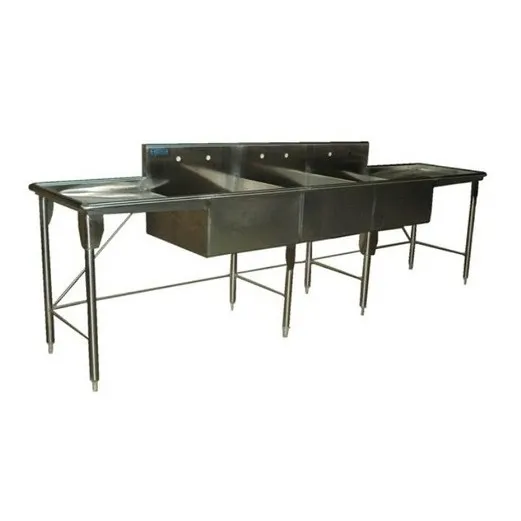 Fregadero Industrial 3 Div 2 Escurridor 3.10x70x90 Ll. Xavi