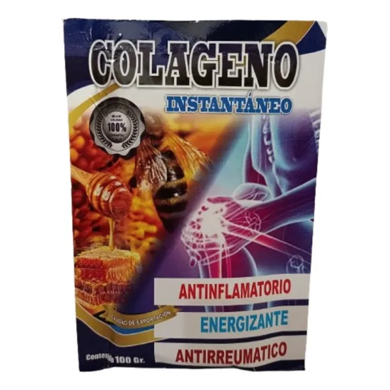 Colageno X 12 Sobres Antiflamatorio Energizante Antirrumatic Natural