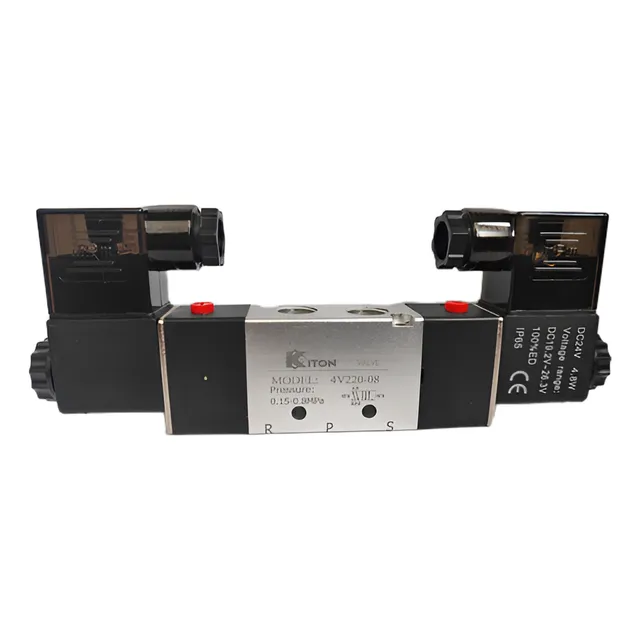 Electroválvula 5/2 4v220, 24v