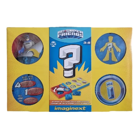 Set Batman Clasico Maleta Misteriosa Imaginext Dc Super