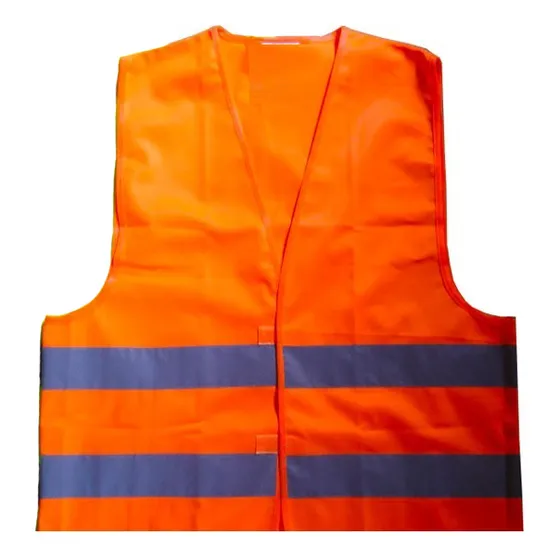 Chaleco Seguridad Vial Reflectivo Naranja Amarill Se.