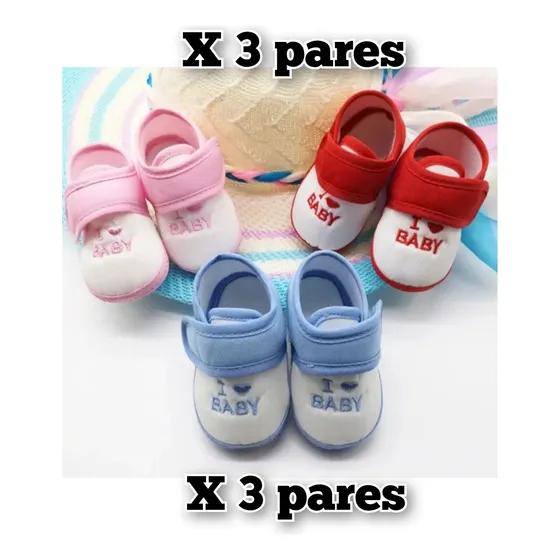 Escarpines Para Bebé De 0-6 Meses