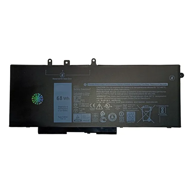 Bateria Para Dell Latitude E5480 E5580 E5490 Gjknx 68wh