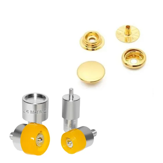 Kit Matriz Botão De Pressão N.100 + Botão N.100 (50 Unid )