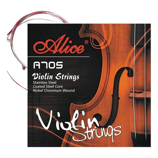 Cuerdas De Violín Alice A705 Durabilidad Brillante Sonido Cuerdas De Violín Alice A705 Durabilidad Brillante Sonido