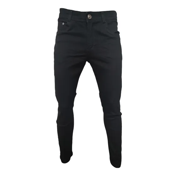 Jeans Comfort Negro Para Hombre
