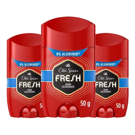 3pack Desodorante Old Spice Fresh 50 G Fresh