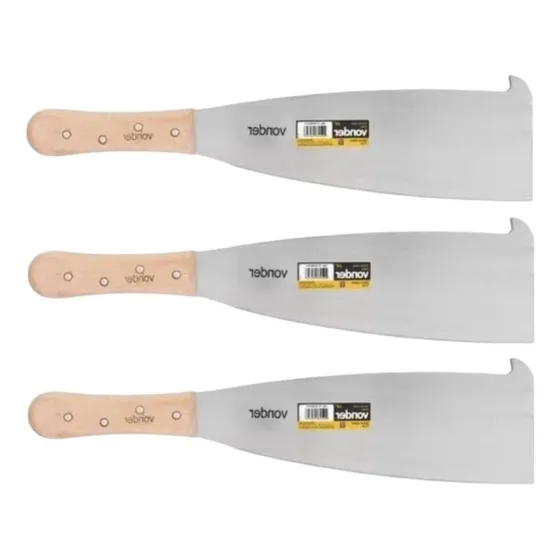  Façao Podao Para Corte Cana  Vonder 14pol Cabo 17cm Kit 3