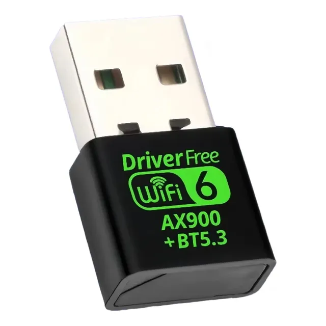 Adaptador Usb Wifi 6 Ax900 Y Bluetooth 5.3 Alta Velocidad