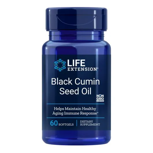 Aceite De Semillas De Comino Negro Supplement Life Extension