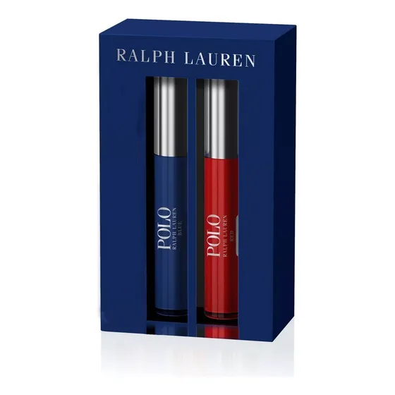 Ralph Lauren Polo Red Edt Y Polo Blue Edt Cofre Original