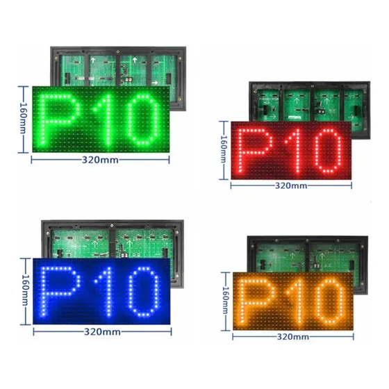 Modulo Aviso Publicitario Luminoso Led P10 Smd 