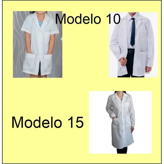 Bata De Laboratorio Para Niños (confección)