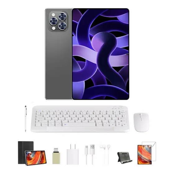 Hancdon Tablet Pro12 512+12gb Ram Android 13 Teclado Y Mous