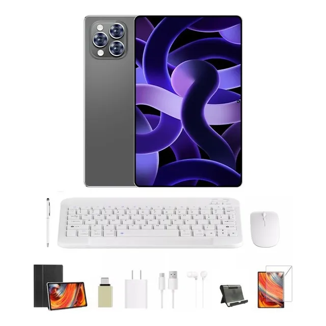 Hancdon Tablet Pro12 512+12gb Ram Android 13 Teclado Y Mous