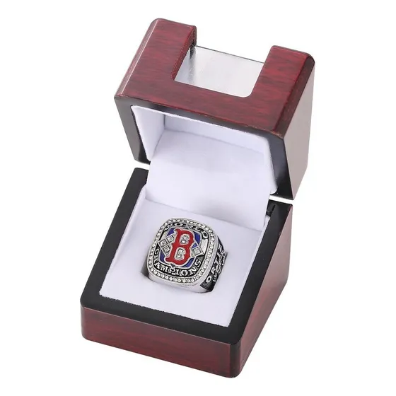 Jz Anillo De Campeonato De Béisbol De Los Boston Red Sox Mlb