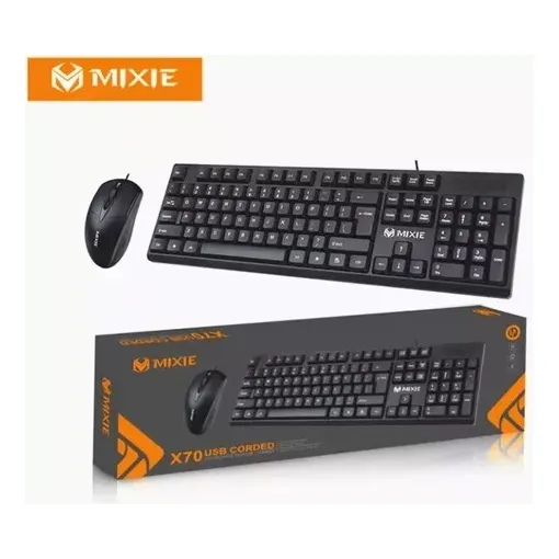 Kit Teclado Y Mouse Usb Optico  Español Pc Laptop Etc